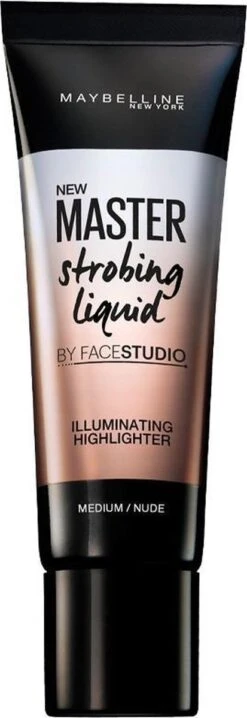Maybelline - Master Strobing Liquid - 200 Medium - Strobing -Glam Make-up Verkoop 413x1200 2