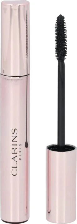 Clarins Wonder Perfect Mascara 4D Mascara - 01 Perfect Black - Zwart -Glam Make-up Verkoop 416x1200 5