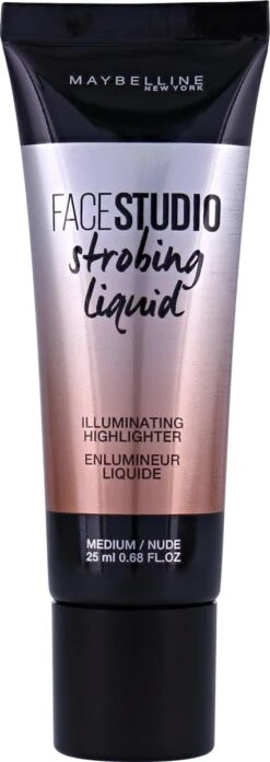 Maybelline - Master Strobing Liquid - 200 Medium - Strobing -Glam Make-up Verkoop 426x1200 2