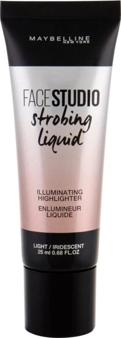 Maybelline Master Strobing Liquid - 100 Light -Glam Make-up Verkoop 430x1200 1