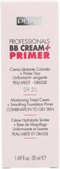 Pupa Milano BB Cream + Primer For Combination To Oily Skin - 001 Nude -Glam Make-up Verkoop 431x1200