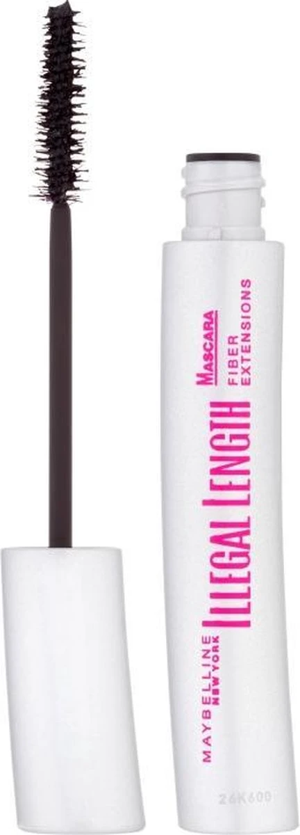 Maybelline Illegal Length Mascara - Black 2 Maybelline Illegal Length Mascara - Black - Afbeelding 2