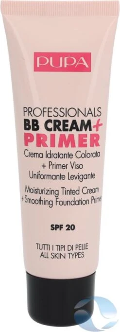 Pupa Milano Professionals BB Cream + Primer - 002 Sand -Glam Make-up Verkoop 434x1200 1