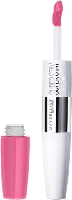 Maybelline SuperStay 24H - 130 Pinking Of You - Roze - Lippenstift -Glam Make-up Verkoop 436x1200 8