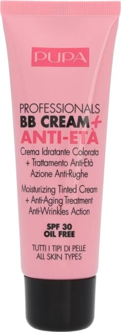 Pupa Milano Professionals BB Cream + Anti-Eta - 001 Nude 18 Pupa Milano Professionals BB Cream + Anti-Eta - 001 Nude -Glam Make-up Verkoop 437x1200 8