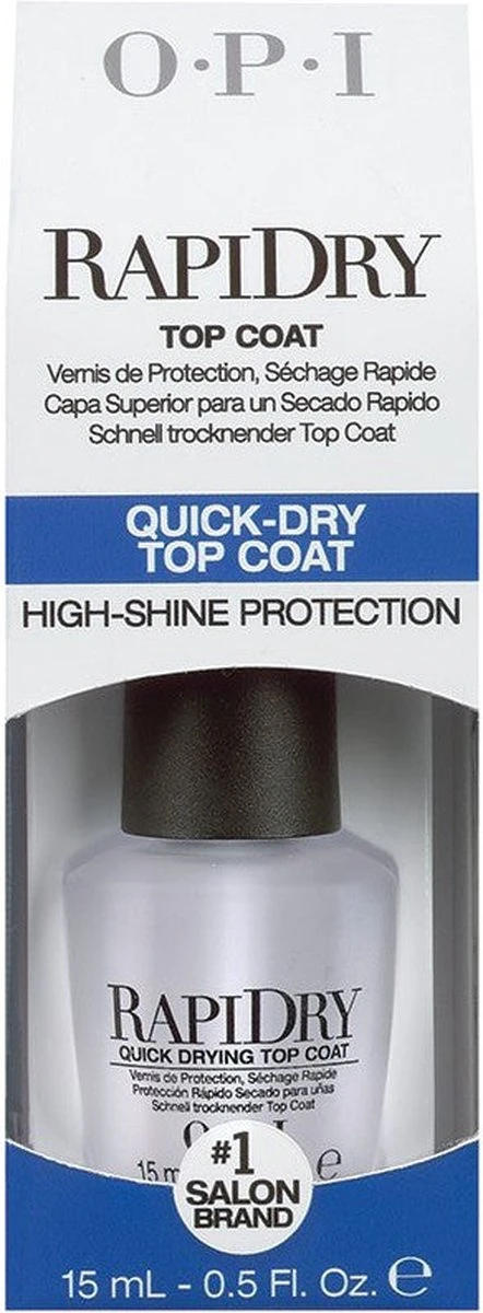 OPI - RapiDry Top Coat - Sneldrogende Top Coat 1 OPI - RapiDry Top Coat - Sneldrogende Top Coat