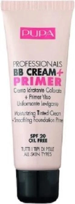Pupa Milano Professionals BB Cream + Primer - Nude 001 31 Pupa Milano Professionals BB Cream + Primer - Nude 001 -Glam Make-up Verkoop 444x1200 1