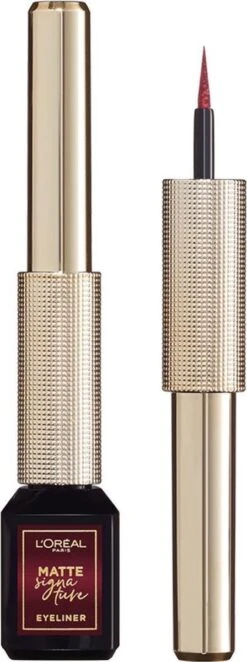 L'Oréal Matte Signature Eyeliner - 05 Burgundy -Glam Make-up Verkoop 448x1200 3