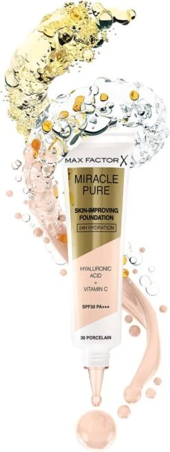 Max Factor Miracle Pure Skin Improving Foundation 050 Natural Rose -Glam Make-up Verkoop 452x1200 6