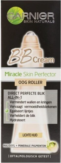 Garnier Skinactive Face SkinActive BB Cream Oogroller Light - 7ml - BB Cream -Glam Make-up Verkoop 456x1200 2