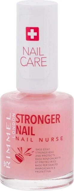 Rimmel London Nail Nurse Stronger Nail Transparant - 8 Ml -Glam Make-up Verkoop 468x1200 2