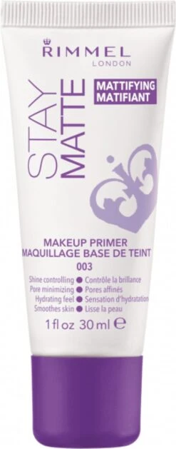 Rimmel London Stay Matte Primer - 003 Transparant 6 Rimmel London Stay Matte Primer - 003 Transparant -Glam Make-up Verkoop 471x1200 3