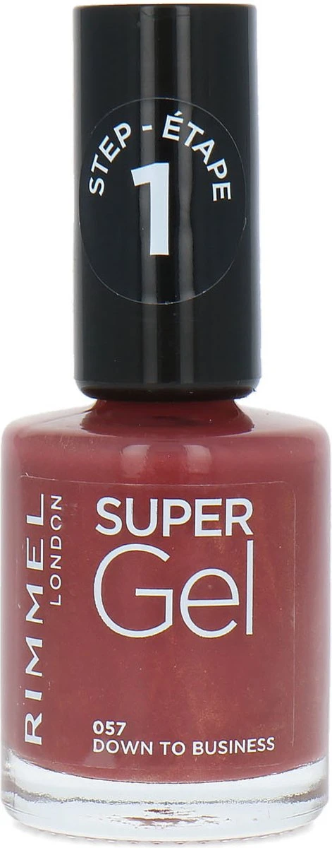 Rimmel London Rimmel Super Gel Nagellak - 057 Down To Business 1 Rimmel London Rimmel Super Gel Nagellak - 057 Down To Business