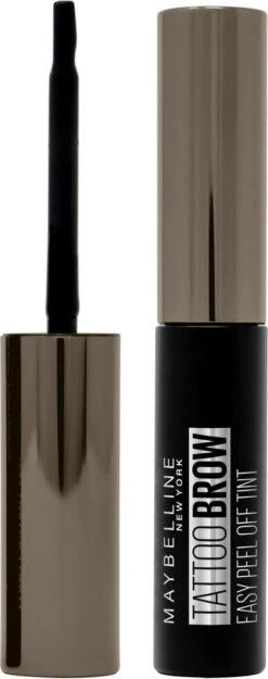 Maybelline New York - Tattoo Brow Peel-Off Wenkbrauwgel - 25 Chocolate Brown - Bruin -Glam Make-up Verkoop 474x1200 4