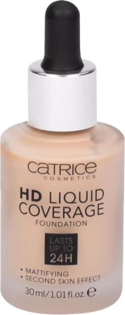 Catrice - Liquid Make-Up HD Liquid Coverage (Foundation) 30 Ml 030 Sand Beige -