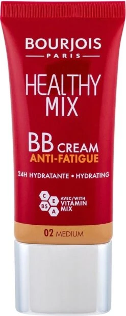 Bourjois Healthy Mix BB Cream Anti Fatigue - 02 Medium Beige 22 Bourjois Healthy Mix BB Cream Anti Fatigue - 02 Medium Beige -Glam Make-up Verkoop 478x1200 12