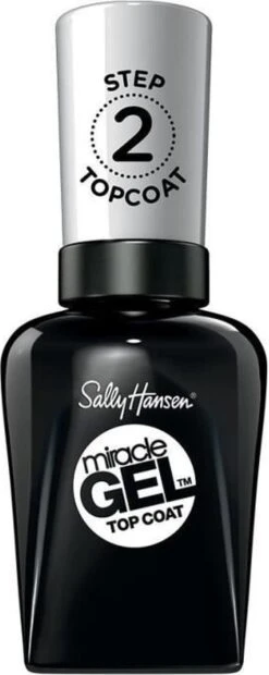Sally Hansen Miracle Gel Nagellak Top Coat 2.0 - 101 Transparant -Glam Make-up Verkoop 478x1200 2
