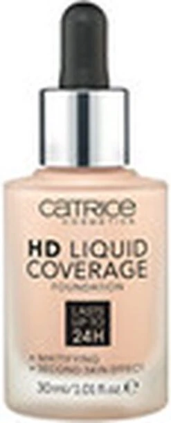 Catrice - Liquid Make-Up HD Liquid Coverage (Foundation) 30 Ml 030 Sand Beige - -Glam Make-up Verkoop 486x1200 2