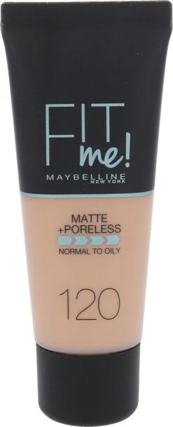 Maybelline Fit Me Matte & Poreless Foundation - 120 Classic Ivory -Glam Make-up Verkoop 487x1200 5