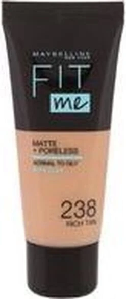 Maybelline Fit Me Matte & Poreless Foundation - 130 Buff Beige -Glam Make-up Verkoop 507x1200 2