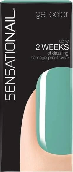 Sensationail Gel Polish Jade Treasure - Gel Nagellak - Mint -Glam Make-up Verkoop 512x1200