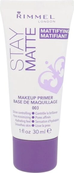 Rimmel London Stay Matte Primer - 003 Transparant 7 Rimmel London Stay Matte Primer - 003 Transparant -Glam Make-up Verkoop 516x1200 5