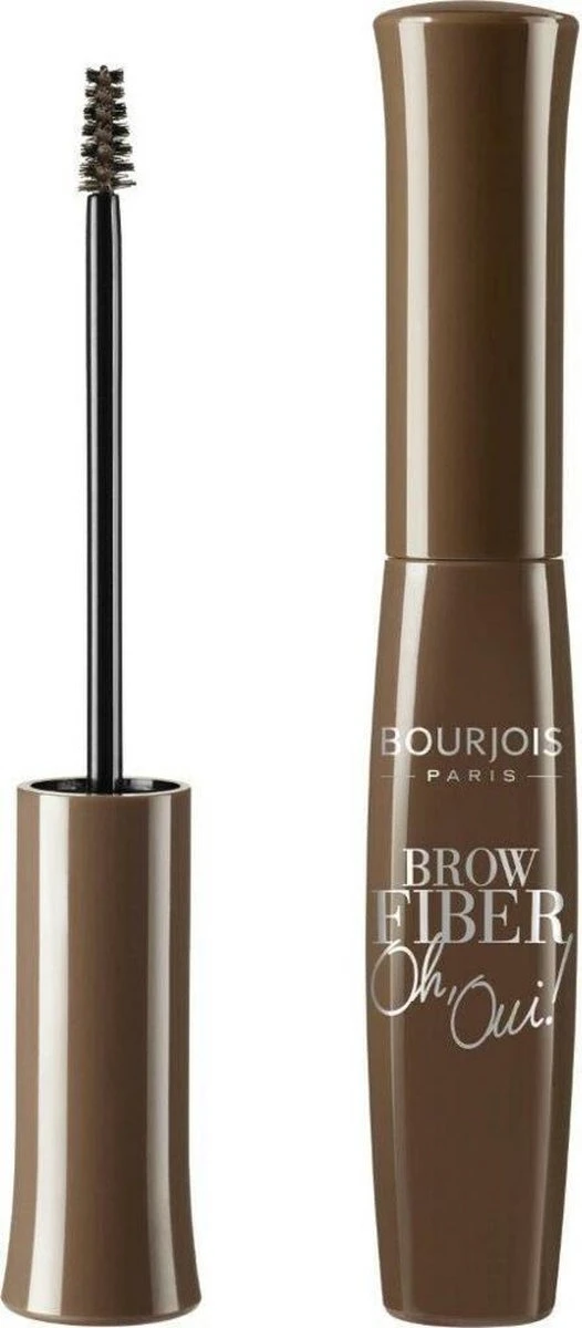 Bourjois Oh Oui! Brow Fiber Wenkbrauwgel - 002 Châtain 1 Bourjois Oh Oui! Brow Fiber Wenkbrauwgel - 002 Châtain