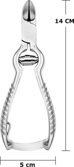 Thumbs Up 6-Delige Nagel Set - Ingegroeide Teennagel - Nageltang Met Bufferveer- Teennagelknipper - Nagelknipper Set - Zilver -Glam Make-up Verkoop 535x1200 2