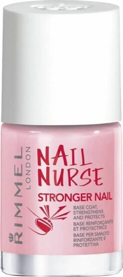 Rimmel London Nail Nurse Stronger Nail Transparant - 8 Ml -Glam Make-up Verkoop 536x1200