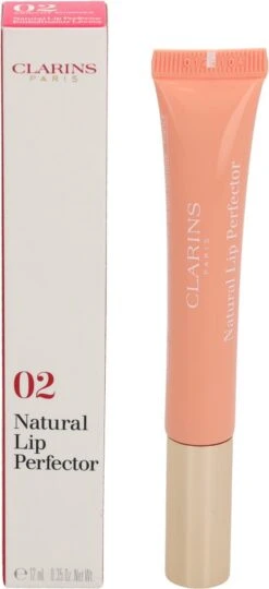 Clarins Instant Light Natural Lip Perfector - 02 Abricot Shimmer - Lipgloss - 12 Ml 12 Clarins Instant Light Natural Lip Perfector - 02 Abricot Shimmer - Lipgloss - 12 Ml -Glam Make-up Verkoop 549x1200 2
