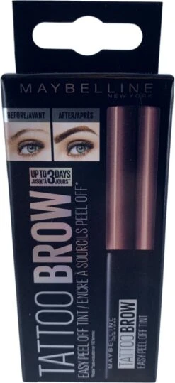 Maybelline Tattoo Brow Peel-Off Wenkbrauwgel - 3 Dark Brown - Bruin -Glam Make-up Verkoop 550x1200 7