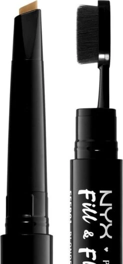 NYX Professional Makeup Fill & Fluff Eyebrow Pomade Pencil - FFEP01 Blonde - Wenkbrauwpotlood - 0,2 Gr -Glam Make-up Verkoop 560x1200 5
