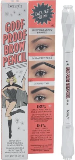 Benefit Goof Proof Brow Shaping Pencil 06 Cool Soft Black 15 Benefit Goof Proof Brow Shaping Pencil 06 Cool Soft Black -Glam Make-up Verkoop 562x1200 3