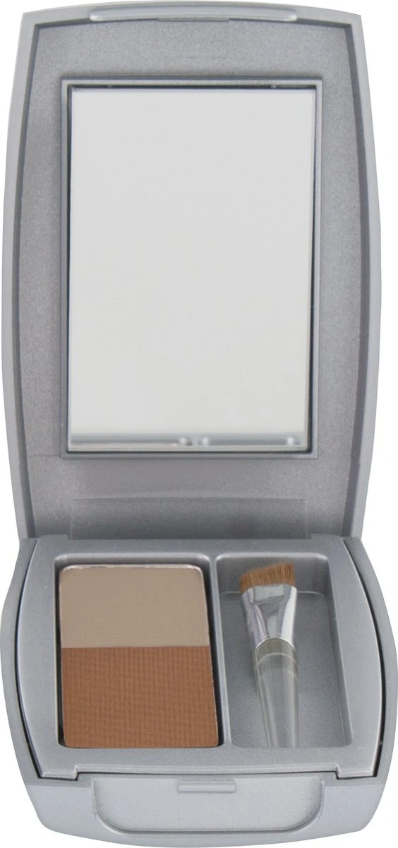 Herome Eye Care Wenkbrauw Poeder Middenbruin - Compact Brow Powder Medium Brown - Waterproof Verrijkt Met Panthenol - Volumineuze Wenkbrauwen 2 Herome Eye Care Wenkbrauw Poeder Middenbruin - Compact Brow Powder Medium Brown - Waterproof Verrijkt Met Panthenol - Volumineuze Wenkbrauwen - Afbeelding 2