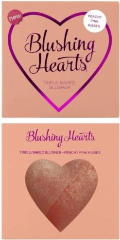 Hearts Blusher - Peachy Pink Kisses 7 Hearts Blusher - Peachy Pink Kisses -Glam Make-up Verkoop 603x1200 1