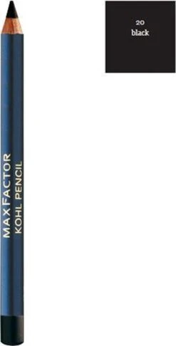 Max Factor Kohl Pencil Oogpotlood - 020 Black -Glam Make-up Verkoop 610x1200 2