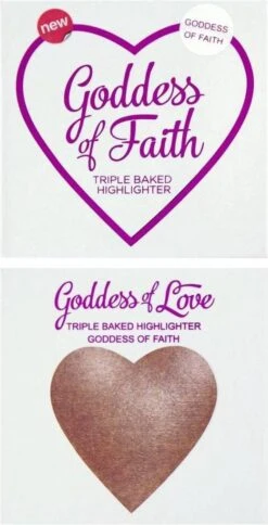 Makeup Revolution Goddess Of Love Tripled Baked Highlighter - Goddess Of Faith -Glam Make-up Verkoop 613x1200 2