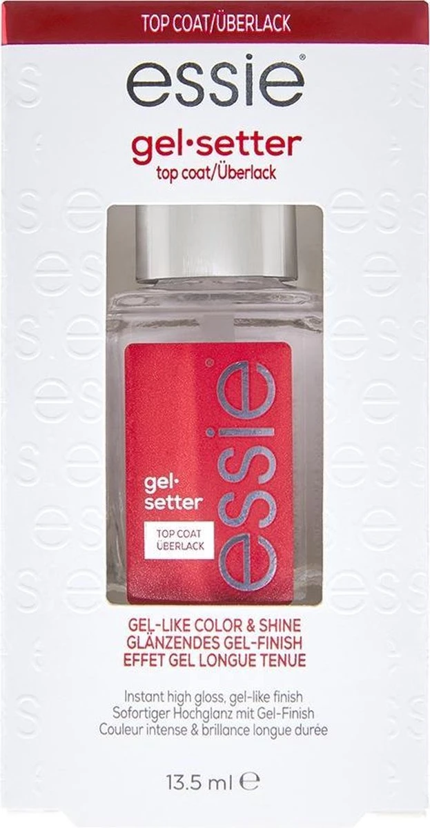 Essie Nagelverzorging - Gel Setter - Topcoat Met Gelglans Finish 5 Essie Nagelverzorging - Gel Setter - Topcoat Met Gelglans Finish - Afbeelding 5