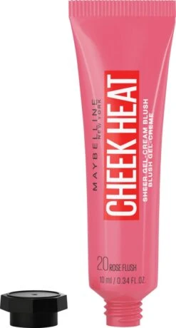 Maybelline Cheek Heat Cream Blush - 20 Rose Flash 14 Maybelline Cheek Heat Cream Blush - 20 Rose Flash -Glam Make-up Verkoop 645x1200