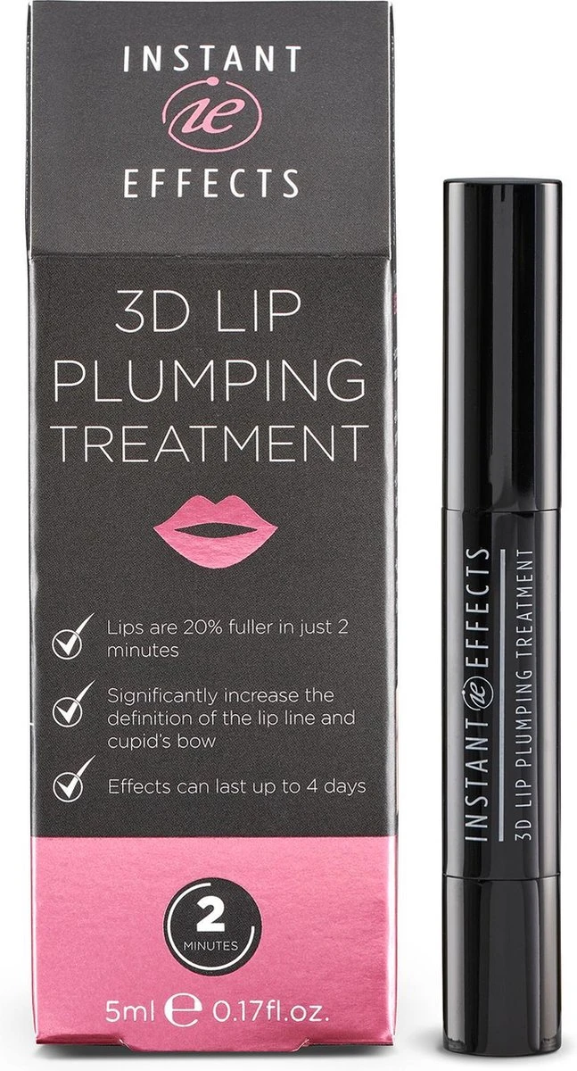 Instant Effects - 3D Lip Plumper Lipgloss Lip Filler - 20% Vollere Lippen In Slechts 2 Minuten! 1 Instant Effects - 3D Lip Plumper Lipgloss Lip Filler - 20% Vollere Lippen In Slechts 2 Minuten!