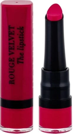 Bourjois Rouge Velvet The Lipstick Lippenstift - 09 Fuchsia Botte -Glam Make-up Verkoop 653x1200 1