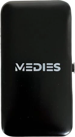 Medies - Luxe Manicureset 16 Delig Met Lederen Luxe Etui | Pedicure Set | Manicure Etui | Manicure Sets | Pedicure Sets | Nagelverzorging | Nagelknippers | Comedonlepels | Nagelvijl | Nagelriemknipper | Teennageltang | Nagelschaar | RVS -Glam Make-up Verkoop 653x1200