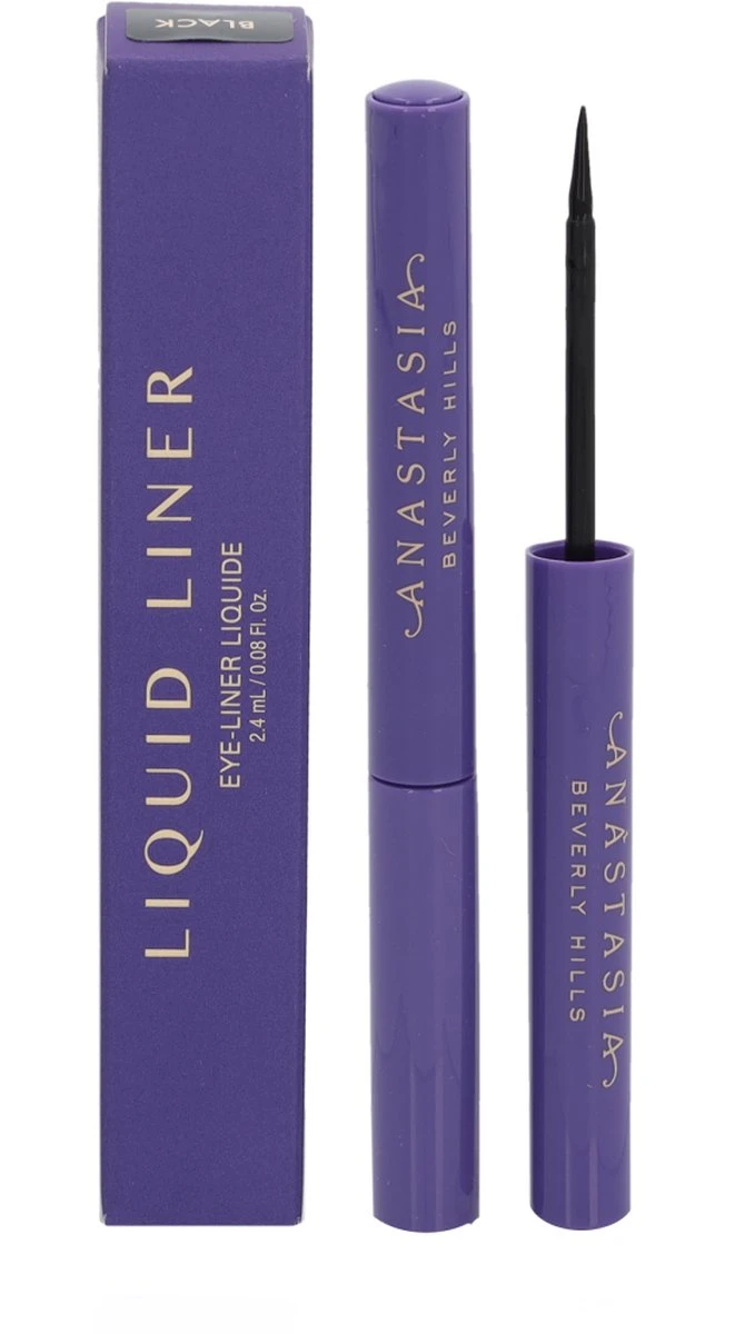 ANASTASIA BEVERLY HILLS - Black Liquid Liner - 2,4 ML - Eyeliner 2 ANASTASIA BEVERLY HILLS - Black Liquid Liner - 2,4 ML - Eyeliner - Afbeelding 2