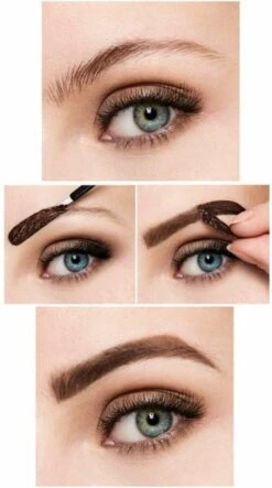 Maybelline Tattoo Brow Peel-Off Wenkbrauwgel - 3 Dark Brown - Bruin -Glam Make-up Verkoop 669x1200 5