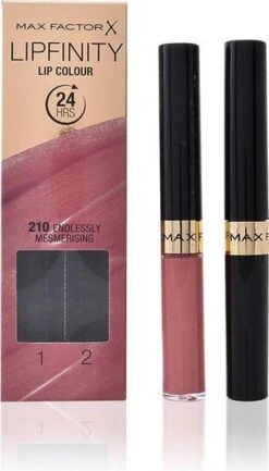 Max Factor Lipfinity 24HR Lip Colour Lipgloss - 210 Endless Mesmerizing -Glam Make-up Verkoop 684x1200