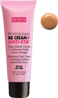 Pupa Milano Professionals BB Cream + Anti-Eta - 001 Nude 22 Pupa Milano Professionals BB Cream + Anti-Eta - 001 Nude -Glam Make-up Verkoop 712x1200