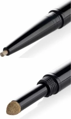 Maybelline Brow Satin Duo - 01 Dark Blond - Blond - Wenkbrauwpotlood En Poeder -Glam Make-up Verkoop 717x1200 3