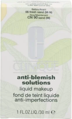 Clinique Anti Blemish Solutions Liquid Foundationl - 06 Fresh Sand -Glam Make-up Verkoop 730x1200