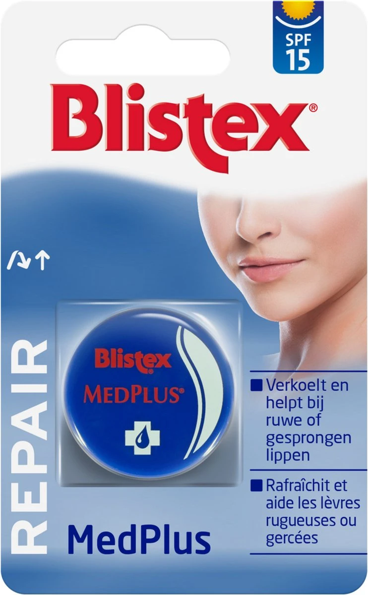 Blistex Med Plus Potje - 7 Gr - Lippenbalsam 7 Blistex Med Plus Potje - 7 Gr - Lippenbalsam - Afbeelding 7
