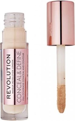 Makeup Revolution - (Conceal & Define Concealer) 3.4 Ml C3 -Glam Make-up Verkoop 748x1200